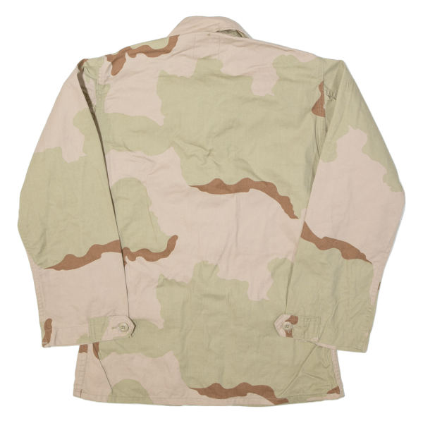 Army Mens Military Jacket Beige Camouflage XS For Sale