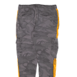 BLACK SQUAD Cargo Camo Womens Trousers Grey Regular Tapered W30 L27 Online Hot Sale