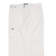 BIAGGINI Outdoor Mens Trousers Beige Regular Straight W38 L31 on Sale