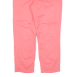 CALVIN KLEIN JEANS Womens Trousers Pink Regular Straight W32 L25 Supply