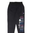 CHAMPION REVERSE WEAVE Womens Joggers Black Tapered S W24 L30 For Discount