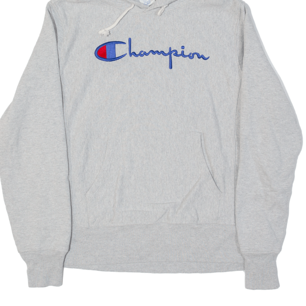 CHAMPION REVERSE WEAVE Womens Grey Hoodie L For Discount