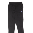 CHAMPION Mens Joggers Black Tapered S W26 L31 Cheap