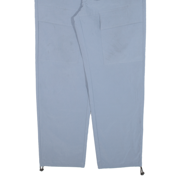 Cargo Womens Trousers Blue Relaxed Tapered W30 L27 on Sale