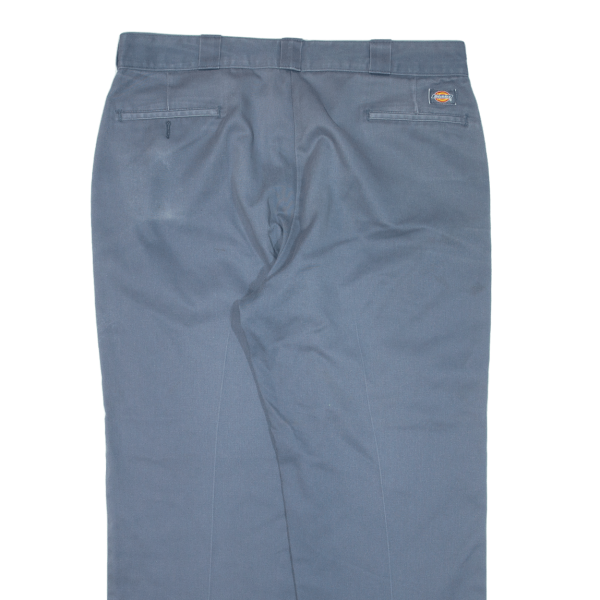 DICKIES Workwear Mens Trousers Blue Regular Straight W38 L28 Online Hot Sale