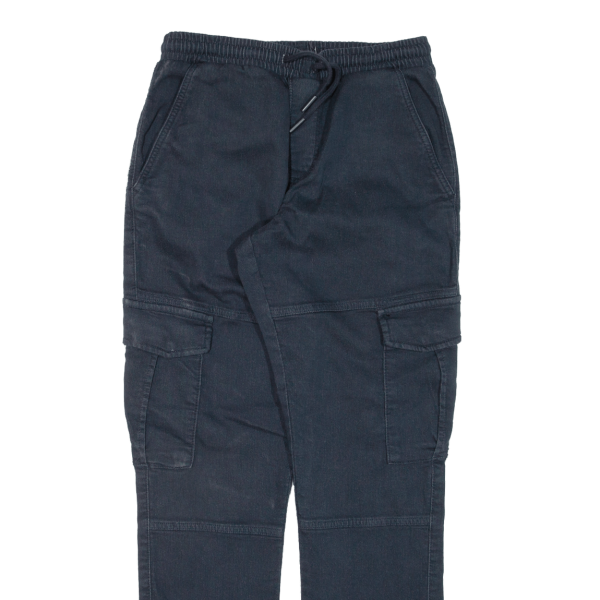 Cargo Womens Trousers Blue Regular Tapered W26 L29 For Sale