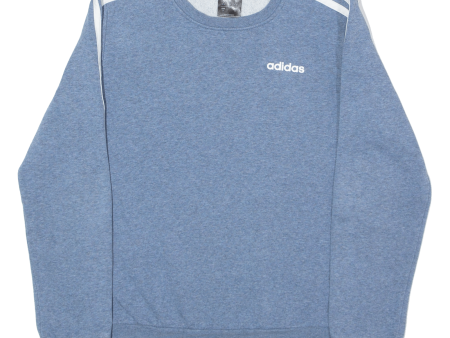 ADIDAS Boys Sweatshirt Blue S Cheap