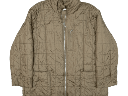 BOGNER Insulated Womens Puffer Coat Brown XL Cheap