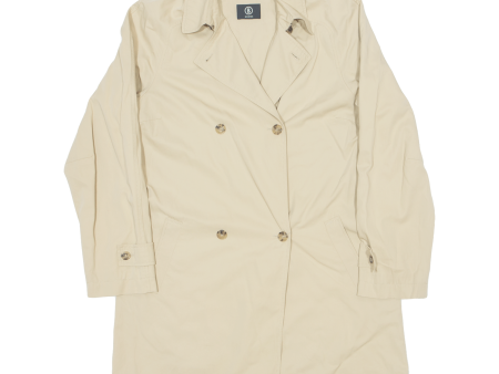 BOGNER Womens Pea Jacket Beige S For Sale