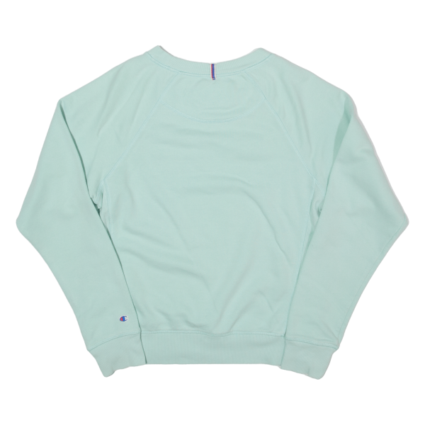 CHAMPION Womens Sweatshirt Blue S Online Sale