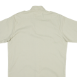 JUKE BOX Mens Plain Shirt Beige S For Sale