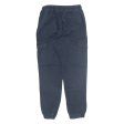 BRAVE SOUL Cargo Jogger Mens Trousers Blue Regular Tapered W28 L28 Hot on Sale