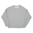 CHAMPION Reverse Weave Womens Sweatshirt Grey 2XL For Cheap