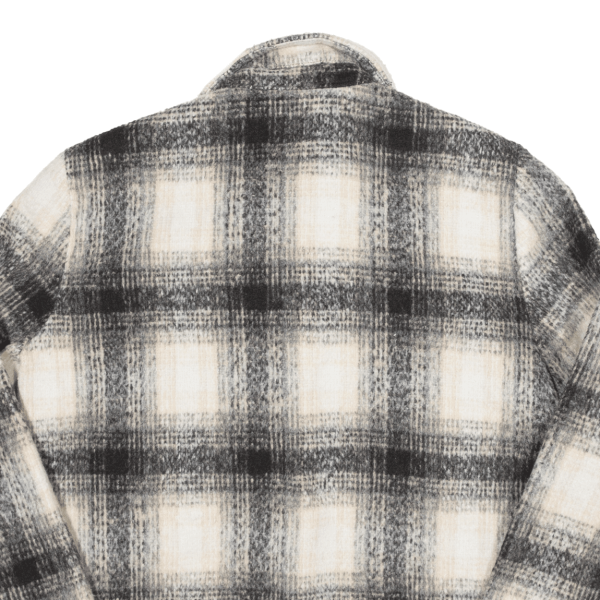 ONLY Cropped Womens Jacket Cream Wool Check M Online