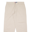 CHAPS Chino Mens Trousers Beige Regular Straight W36 L30 Hot on Sale