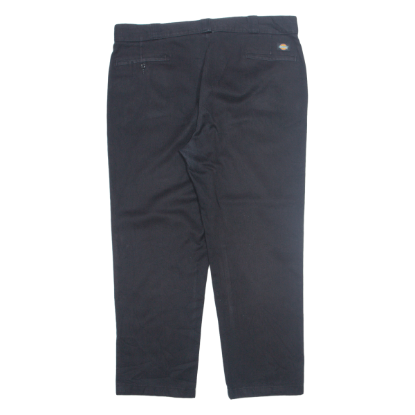 DICKIES Workwear Mens Trousers Black Regular Straight W40 L30 Online Sale