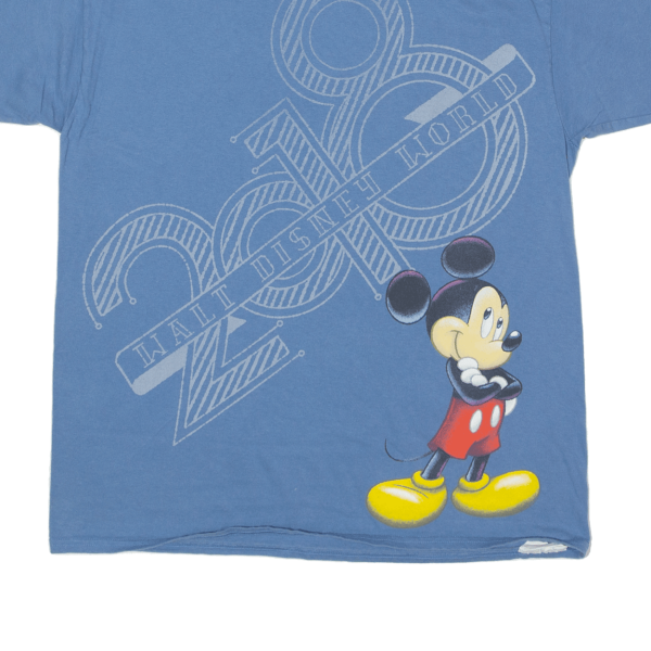 DISNEY Walt Disney World 2018 Mens T-Shirt Blue L Online Hot Sale