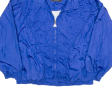 CASUAL ISLE Mens Shell Jacket Blue 90s 2XL For Cheap