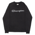 CHAMPION Petit Womens Sweatshirt Black S Online Sale