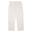 BIAGGINI Outdoor Mens Trousers Cream Regular Straight W36 L32 on Sale