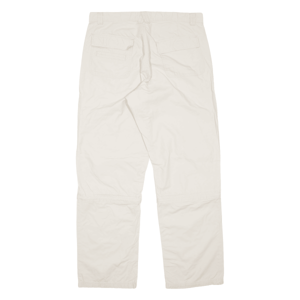 BIAGGINI Outdoor Mens Trousers Cream Regular Straight W36 L32 on Sale