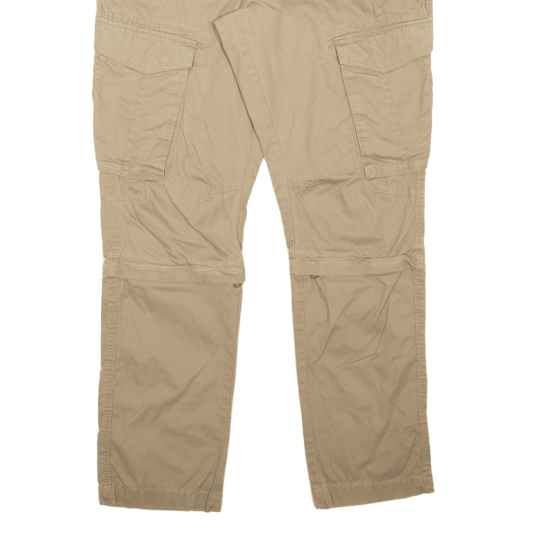 CANDA Cargo Outdoor Mens Trousers Beige Regular Straight W38 L32 Fashion