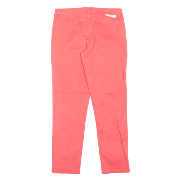 CALVIN KLEIN JEANS Crop Womens Trousers Pink Slim Skinny W29 L26 For Cheap