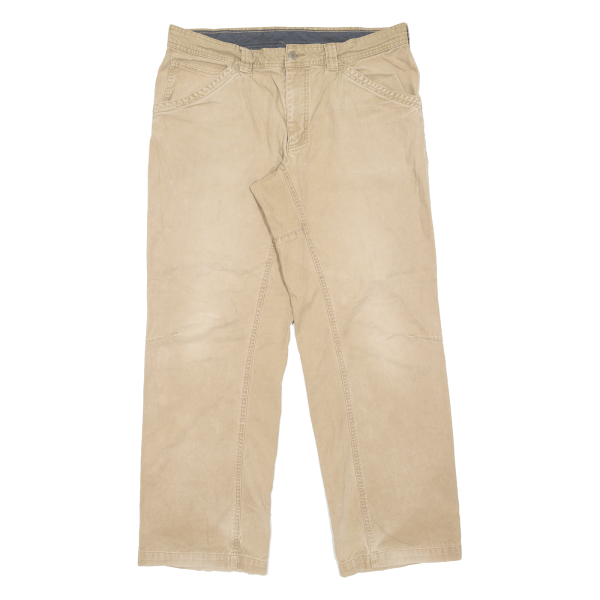 COLUMBIA Mens Trousers Beige Regular Straight W36 L32 Online Hot Sale