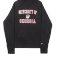 CHAMPION University Of Georgia Womens Black Hoodie USA XS For Cheap