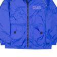 CINTAS Mens Windbreaker Jacket Blue L Online Sale