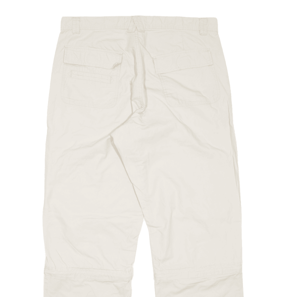 BIAGGINI Outdoor Mens Trousers Cream Regular Straight W36 L32 on Sale