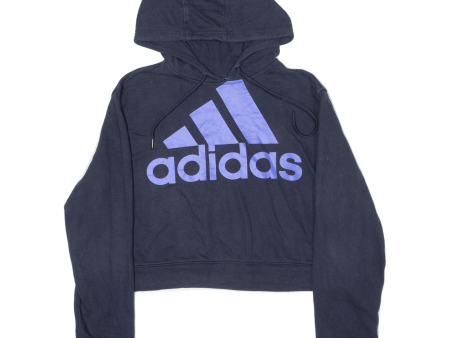 ADIDAS Womens Blue Hoodie XL Supply