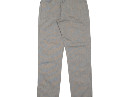 WRANGLER Workwear Mens Trousers Grey Slim Straight W31 L32 on Sale