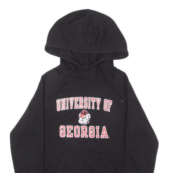 CHAMPION University Of Georgia Womens Black Hoodie USA XS For Cheap