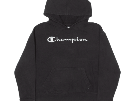 CHAMPION Womens Black Hoodie S Sale