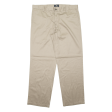 DOCKERS D2 Khaki Mens Trousers Beige Regular Straight W38 L32 Fashion