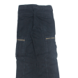 ACTIVE Cargo Womens Trousers Black Regular Straight W28 L32 on Sale