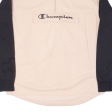 CHAMPION Boys Sweatshirt Pink 1 4 Zip 15-16Y on Sale