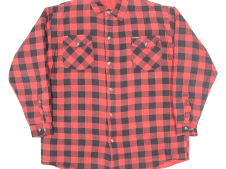 CANYON Insulated Mens Lumberjack Jacket Red Gingham XL Online now