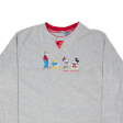 DISNEY Mickey & Friends Womens Fleece Grey 3XL Online now