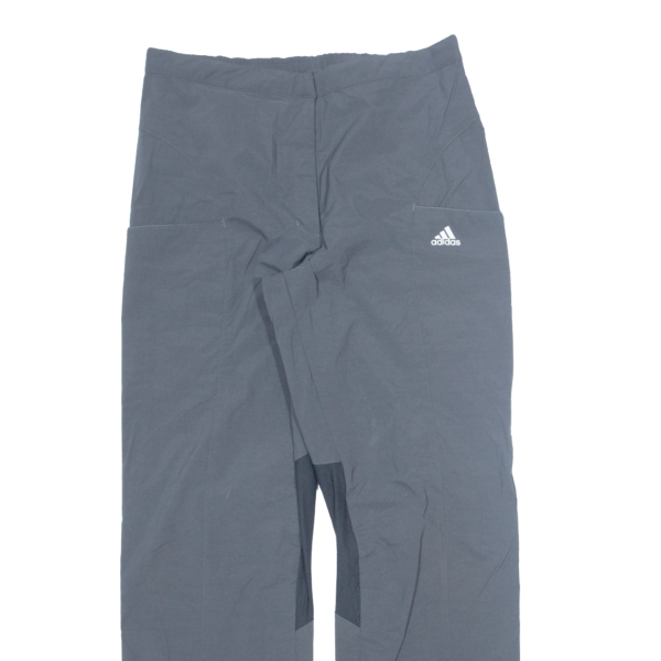 ADIDAS Outdoor Womens Trousers Grey Regular Straight W32 L31 Online Hot Sale