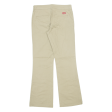 DICKIES Workwear Womens Trousers Beige Slim Bootcut W30 L31 on Sale