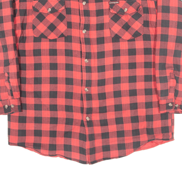 CANYON Insulated Mens Lumberjack Jacket Red Gingham XL Online now