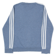 ADIDAS Boys Sweatshirt Blue S Cheap