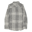 MERONA Pullover Womens Shirt White Check Long Sleeve S Online Sale