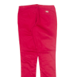 DICKIES Workwear Womens Trousers Red Slim Bootcut W30 L32 For Sale