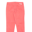 CALVIN KLEIN JEANS Crop Womens Trousers Pink Slim Skinny W29 L26 For Cheap