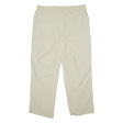 CRANE Outdoor Mens Trousers Cream Regular Straight W36 L28 Fashion