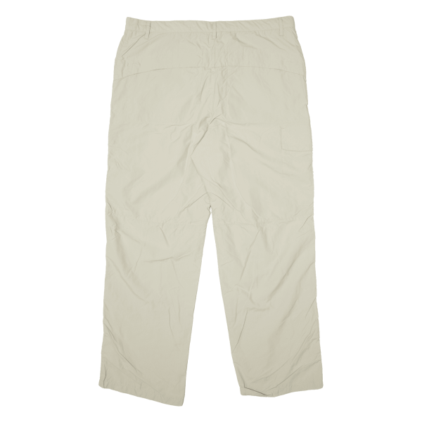 CRANE Outdoor Mens Trousers Cream Regular Straight W36 L28 Fashion