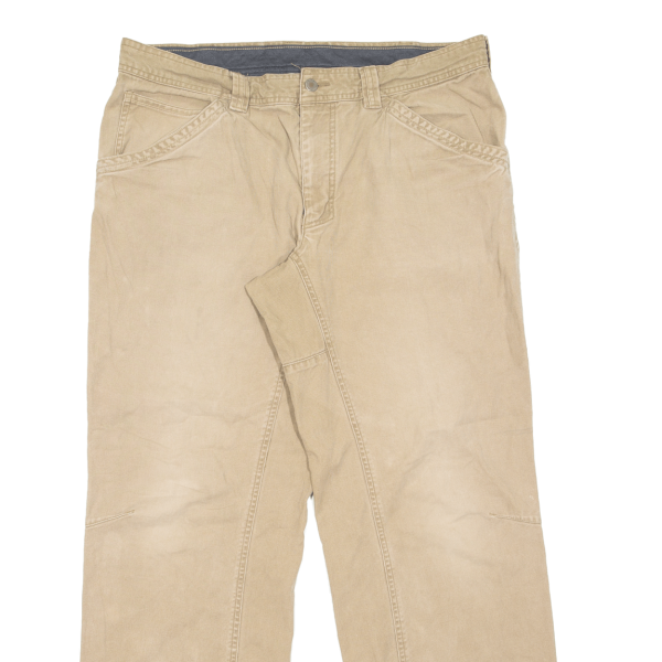 COLUMBIA Mens Trousers Beige Regular Straight W36 L32 Online Hot Sale